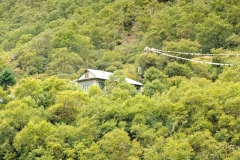 Descent to Phunki Thenga now - that's the Ama Dablam Lodge where I had lunch