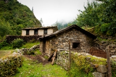 Just short of Monjo - a real Sherpa house!